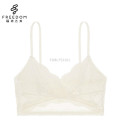 Sexy hot style soutien-gorge images de femmes sexy V cou crochet dentelle wrap sous-vêtements soutien-gorge bralette